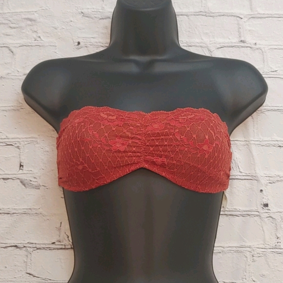Free People Intimately Lace Bandeau Size XS - Picture 3 of 8